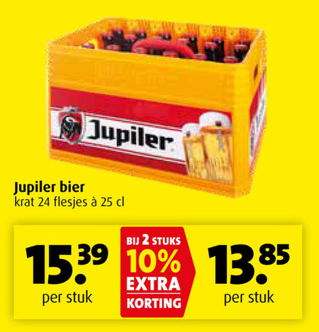 Jupiler   krat bier folder aanbieding bij  Boni - details