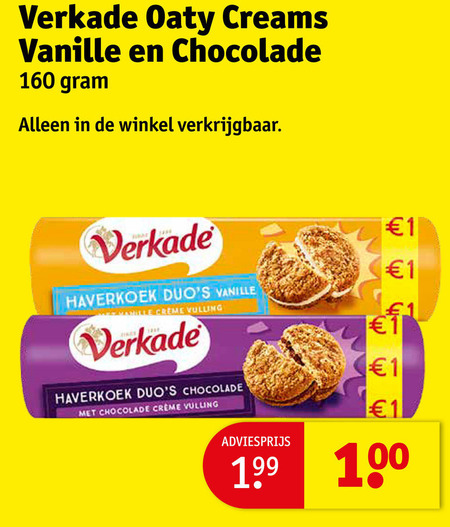 Verkade   biscuits folder aanbieding bij  Kruidvat - details