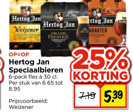 Hertog Jan   speciaalbier folder aanbieding bij  Vomar - details