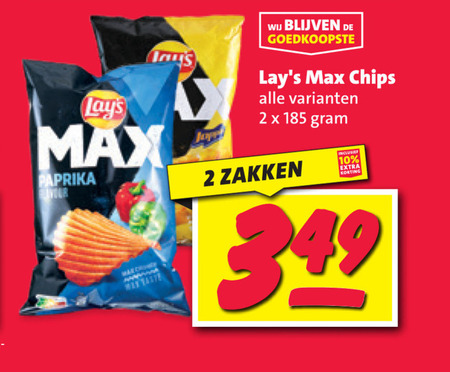 Lays   chips folder aanbieding bij  Nettorama - details