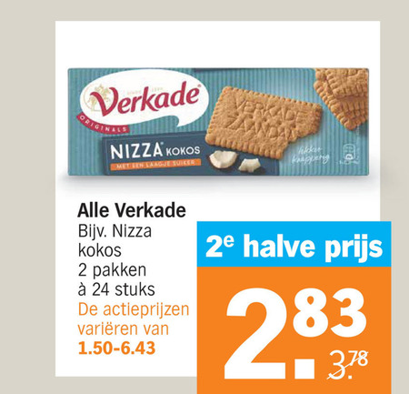 Verkade   biscuits folder aanbieding bij  Albert Heijn - details