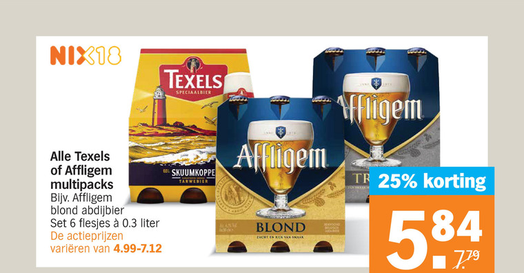 Texels   speciaalbier folder aanbieding bij  Albert Heijn - details