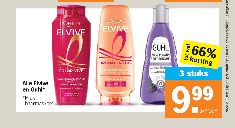 Guhl   conditioner, shampoo folder aanbieding bij  Albert Heijn - details