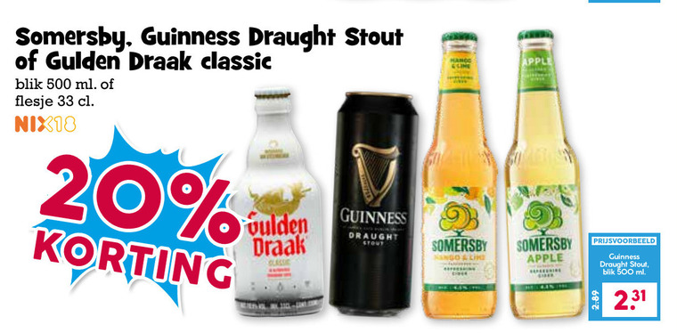 Guinness   speciaalbier folder aanbieding bij  Boons Markt - details