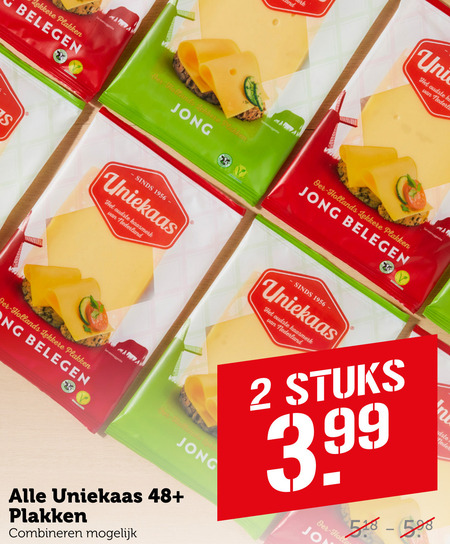 Uniekaas   kaasplakken folder aanbieding bij  Coop - details