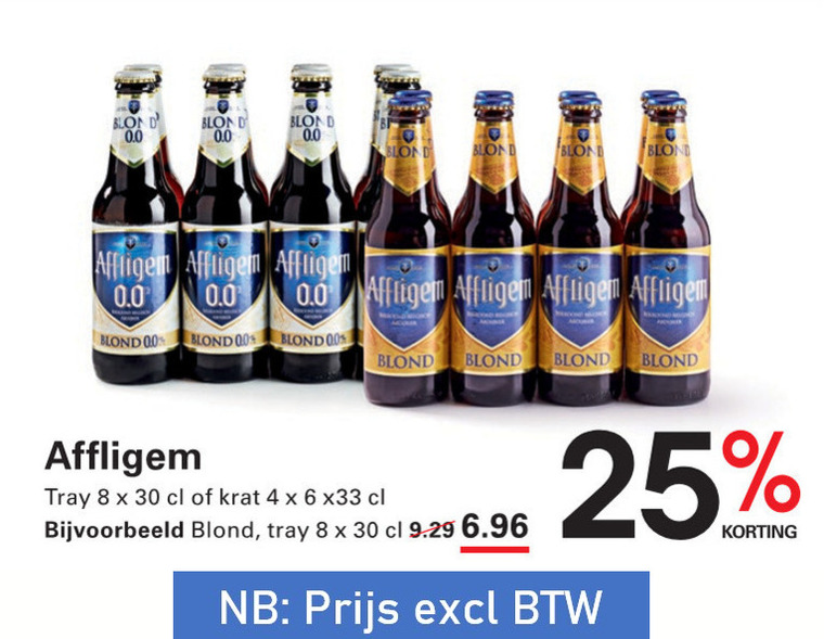 Affligem   speciaalbier folder aanbieding bij  Sligro - details