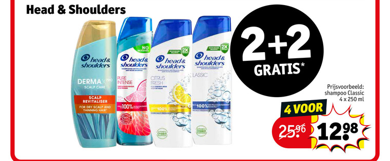 Head and Shoulders   shampoo folder aanbieding bij  Kruidvat - details