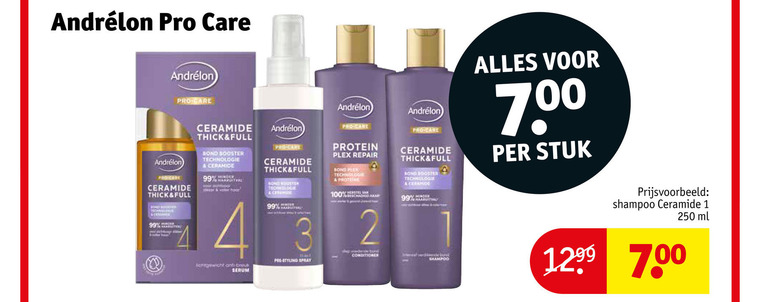 Andrelon   conditioner, shampoo folder aanbieding bij  Kruidvat - details