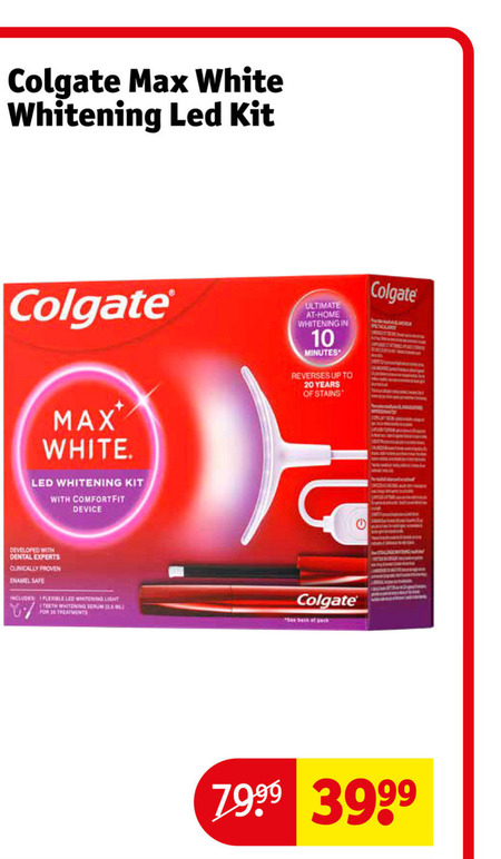 Colgate   tandpasta folder aanbieding bij  Kruidvat - details