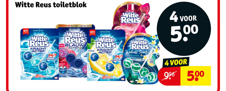 Witte Reus   toiletblok folder aanbieding bij  Kruidvat - details