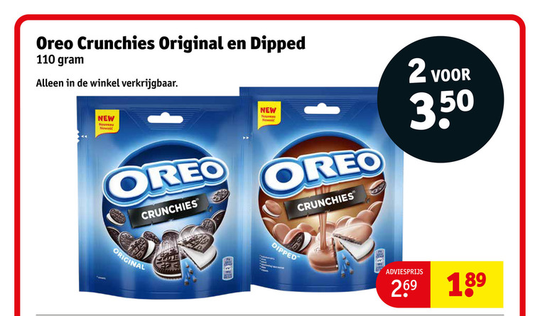 Oreo   biscuits folder aanbieding bij  Kruidvat - details