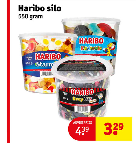 Haribo   snoep, drop folder aanbieding bij  Kruidvat - details