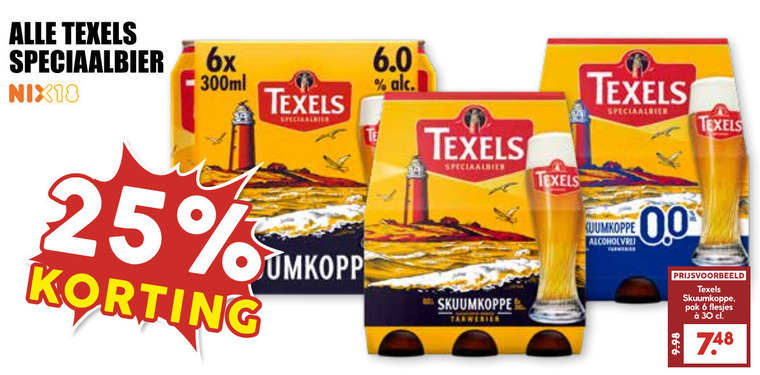 Texels   speciaalbier folder aanbieding bij  MCD Supermarkt Basis - details