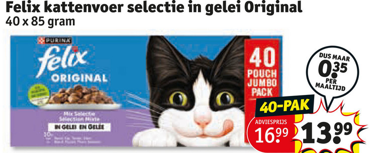 Felix   kattenvoer folder aanbieding bij  Kruidvat - details