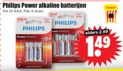 Goed Stout beweeglijkheid Varta batterij folder aanbieding bij Albert Heijn - details