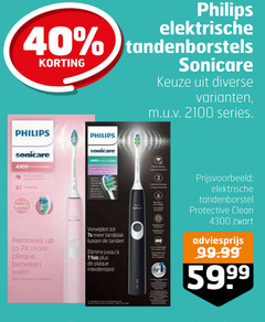 Verdeelstuk lied pint Philips electrische tandenborstel folder aanbieding bij Kruidvat - details