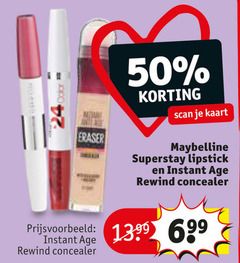 maybelline aanbiedingen op