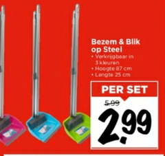 tuberculose efficiëntie Metalen lijn stoffer en blik folder aanbieding bij Action - details