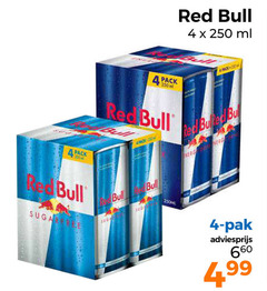  4 250 red bull ml pack redbull 250ml pak 