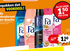  48 150 voordeel fa deodorant douche multipakken grootformaten experience active sport green citrus scent parfum citron gentle to skin formule douce pour la naturally nat shower sense divine moments wild camellia ingredients cream men passionfruit feel refreshed coconut water vitalizing bodyspray without aluminium salts longdrinkglas friendly stuk pink passion like rose deospray 