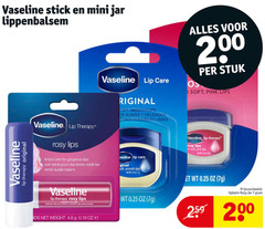  7 25 200 vaseline stick mini lippenbalsem lip therapy original rosy lips tinted care for gorgeous pour des bak soft smooth oz stuk r pink nel at 0.25 label weight lipbalm 