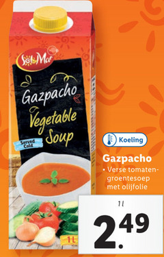  11 gazpacho vegetable cold soup koeling verse tomaten groentesoep olijfolie 