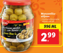  aceitunas green olives olijven aromatische groene pit ml 