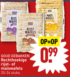  9 20 24 goud gebakken wafels rijst meergranen zeezout ge rechthoekige stuks 