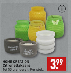  50 summer vibes hello home creation citronellakaars branduren stuk 