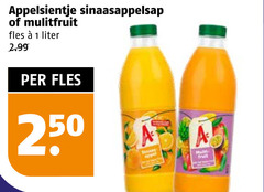  1 250 appelsientje sinaasappelsap fles liter fruit 