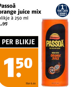  17 150 250 orange juice mix blikje ml spaar liter passoa 