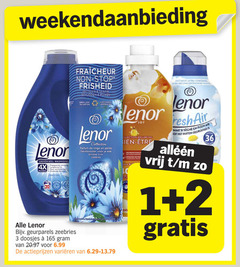  1 2 3 4 20 36 weekendaanbieding stop schudden emballage carton fraicheur ultra concentrate geconcentreerde lenor wasmiddel 4x diepgaande reiniging 2. langdurig fris 3. geur verwijdering kleuren zeebries geurparels doosjes kartonnen parfum linge perles geurbooster varieeren joy wellbeing touche sensation language air plein buiten gedroogd vrij 