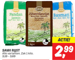  1 pandan jasmin rijst rice reis riz zilvervliesrijst brown parboiled basmati zak kilo 3 19 69 2 99 