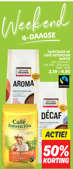  cafe intencion fair trade original koffie 4 6 50 100 weekend fairtrade weg inkomen aroma snelfiltermaling guatemala nicaragua oeganda volle mcafee zak 35 9 2 19 crema aromatico plein arabica 