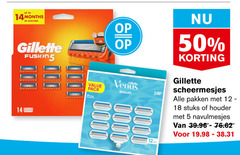  3 5 12 14 18 50 up to shaving gillette fusion5 venus pack smooth scheermesjes pakken stuks houder navulmesjes 