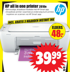  3 hp all one printer draadloze installatie smart onderweg printen kopieeren scannen maanden instant deskjet elders 