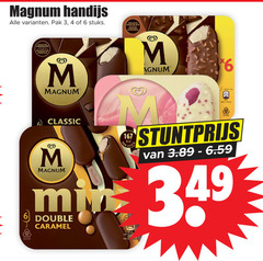  3 4 6 1267 magnum handijs pak stuks cracking ice cream with madagascan chocolate almonds classic mm double caramel 