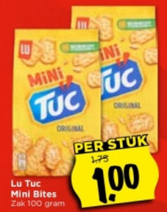  100 lu tuc mini bites zak original stuk 