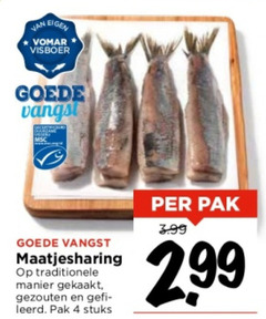  haring 4 visboer vangst maatjesharing traditionele manier gezouten pak stuks 3.99 