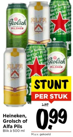  heineken alfa grolsch blikjes bier 150 500 pilsner jaar kou biertje pils sencys pike b you stuk blik ml gekoeld go pil 