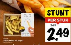  zuydpunt patat 500 verse frites bak stuk 