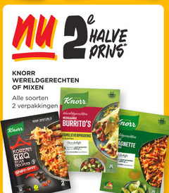  knorr maaltijdmix 2 200 250 halve wereldgerechten mixen soorten korean bbq asia style noodles smoky spicy mexicaanse familieverpakking porties belofte groente natuurlijke ingredienten 