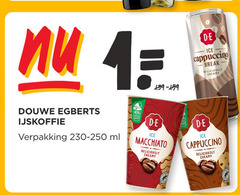  douwe egberts ijskoffie 1 ml ice macchiato creamy cappuccino break 