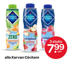  3 karvan cevitam zero original originele stuks 