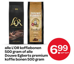  douwe egberts l or koffiebonen 500 forza excellent gold premium koffie bonen 6 99 