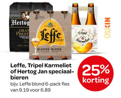  leffe hertog jan karmeliet blikjes bier speciaalbieren 6 25 blonde blond tripel nix18 bieren pack fles 