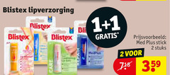  1 2 blistex lipverzorging care repair med stick stuks 