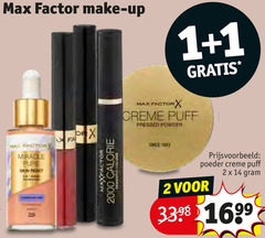  1 2 14 factor make up faction creme puff pressed powder factory miracle maxfactor calorie since poeder 