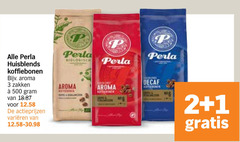  perla koffiebonen 1 2 3 500 huisblends aroma zakken varieeren biologisch decaf 