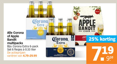  corona apple bandit speciaalbieren appelcider 6 25 multipacks pack liter varieeren 